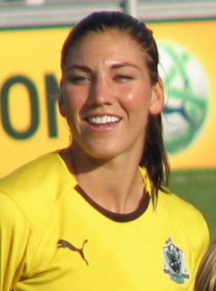 US goalie Hope Solo (credit John Mena) US goalie Hope Solo (credit John Mena)